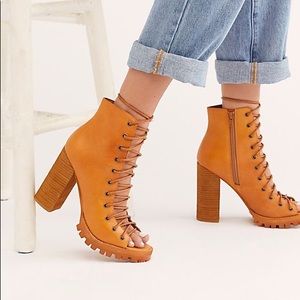 Free People Jeffrey Campbell Palermo Heel Boots
